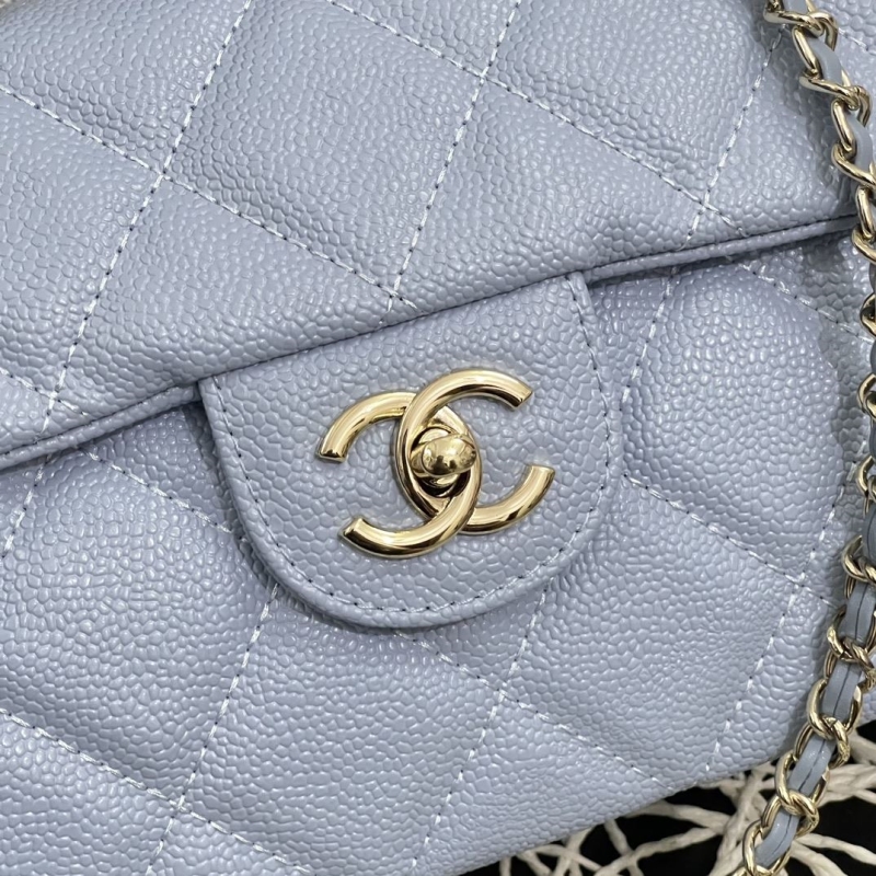 Ch**el top handle bags
